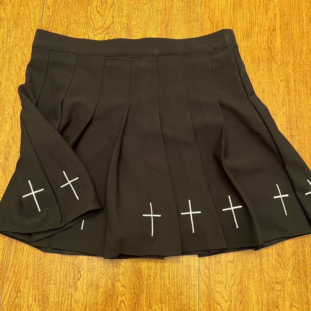 Fashion Crosses Mini Skirt